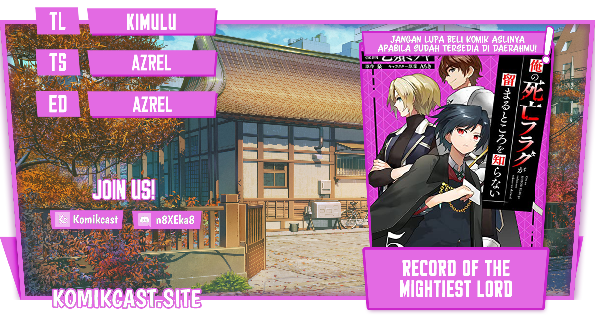 Komik My Death Flags Show No Sign of Ending - Chapter 44
