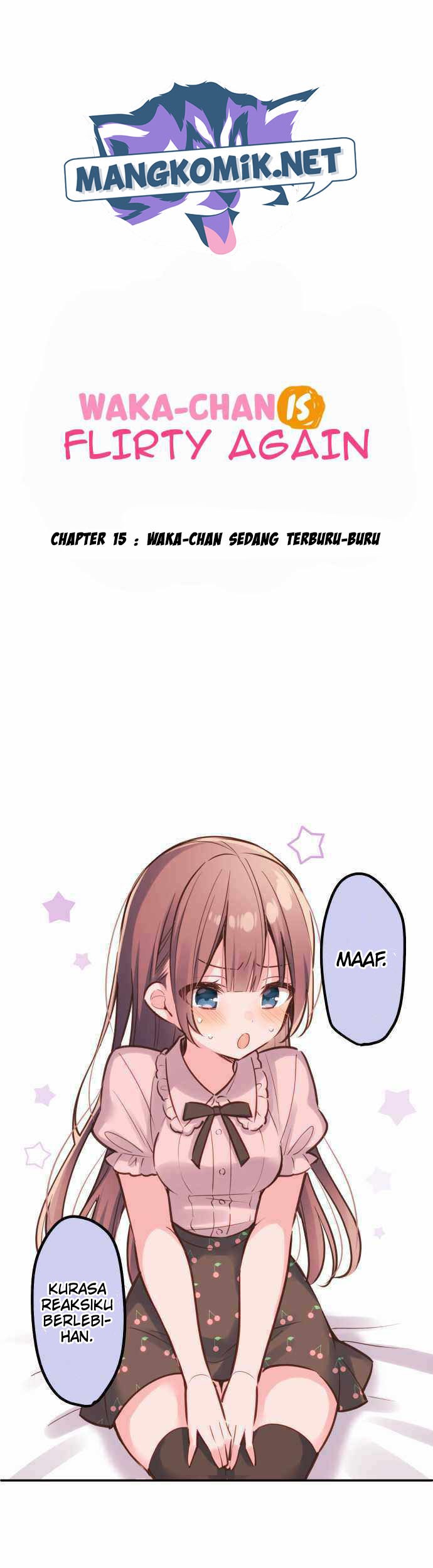 Baca Manga Waka-chan Is Flirty Again Chapter 15 Gambar 2