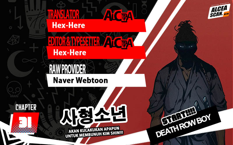 Komik Death Row Boy - Chapter 31
