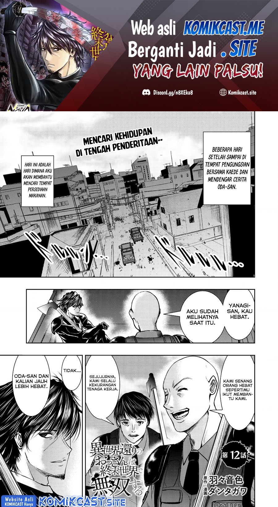 Baca Manga Isekai Kaeri no Ossan wa Shuumatsu de Sekai de Musou Suru Chapter 12 Gambar 2