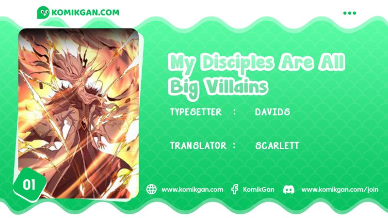 Komik My Disciples Are All Big Villains - Chapter 01