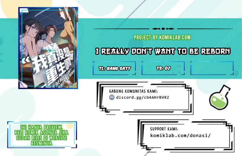 Komik I Really Don’t Want to Be Reborn - Chapter 14