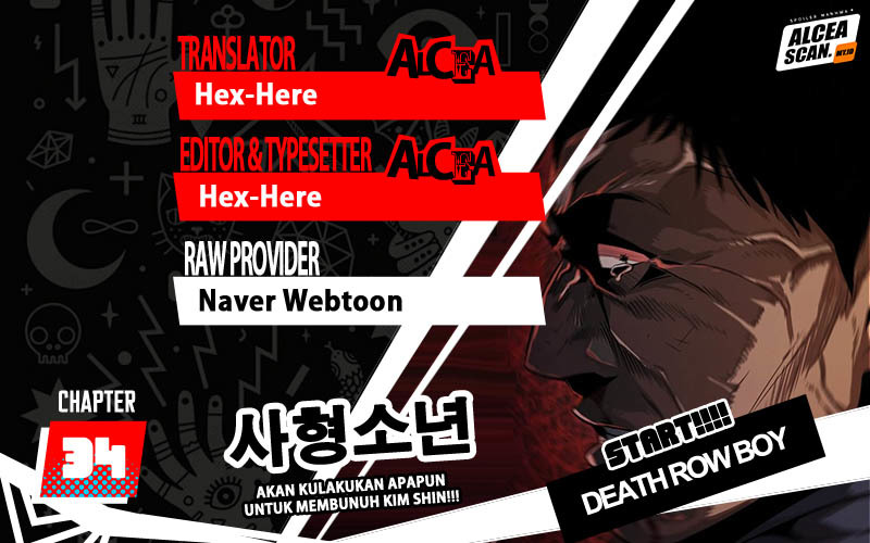 Komik Death Row Boy - Chapter 34