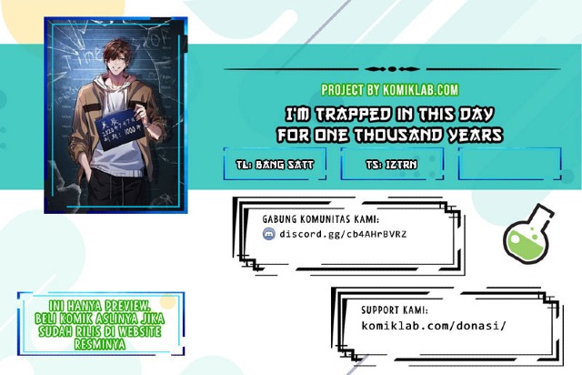 Komik I’m Trapped in This Day for One Thousand Years - Chapter 03