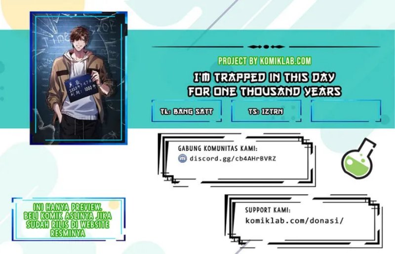 Komik I’m Trapped in This Day for One Thousand Years - Chapter 04