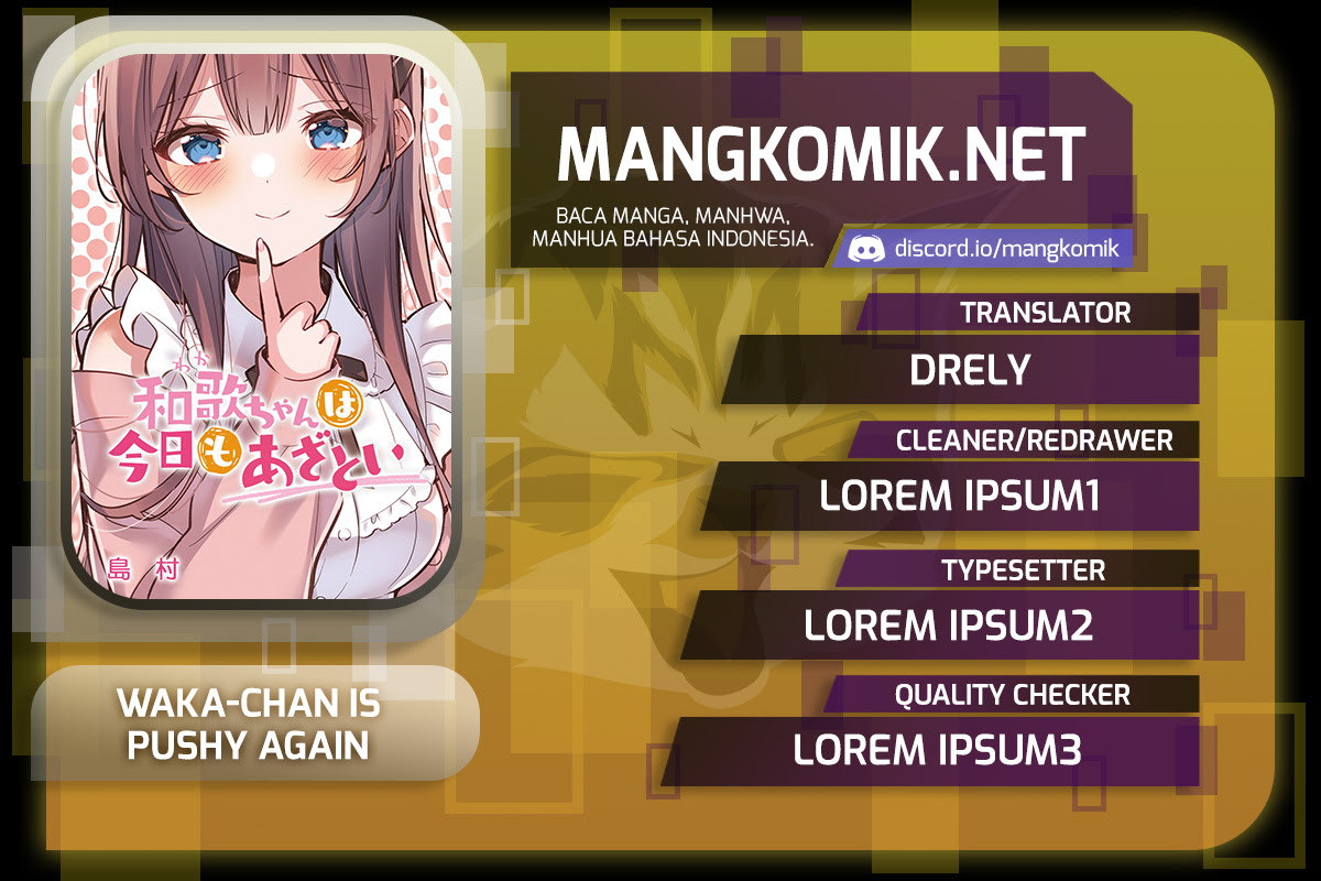 Komik Waka-chan Is Flirty Again - Chapter 22