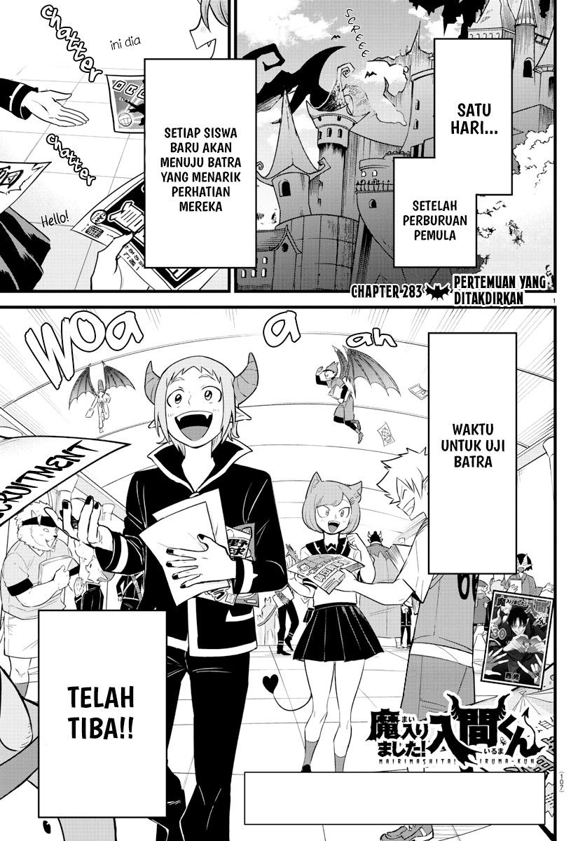 Baca Manga Mairimashita! Iruma-kun Chapter 283 Gambar 2