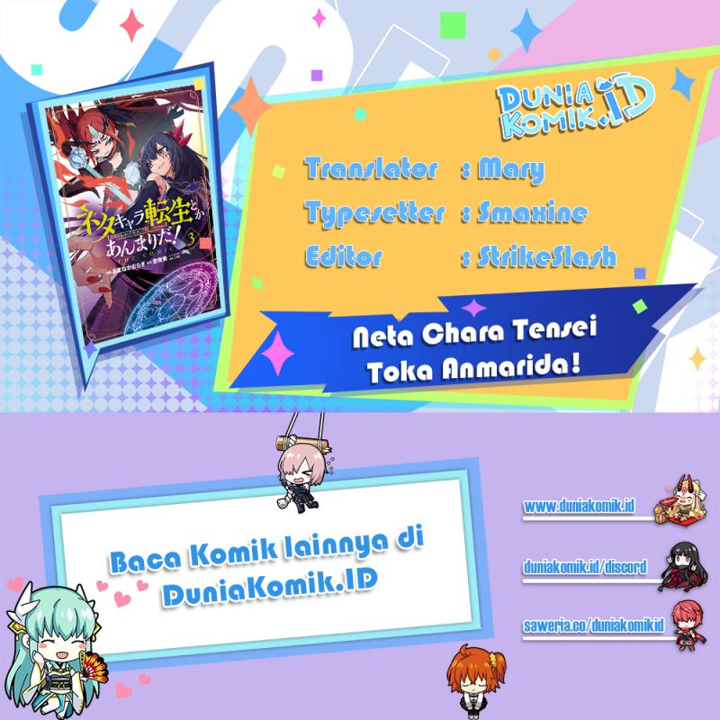 Komik Neta Chara Tensei Toka Anmarida! - Chapter 15.1