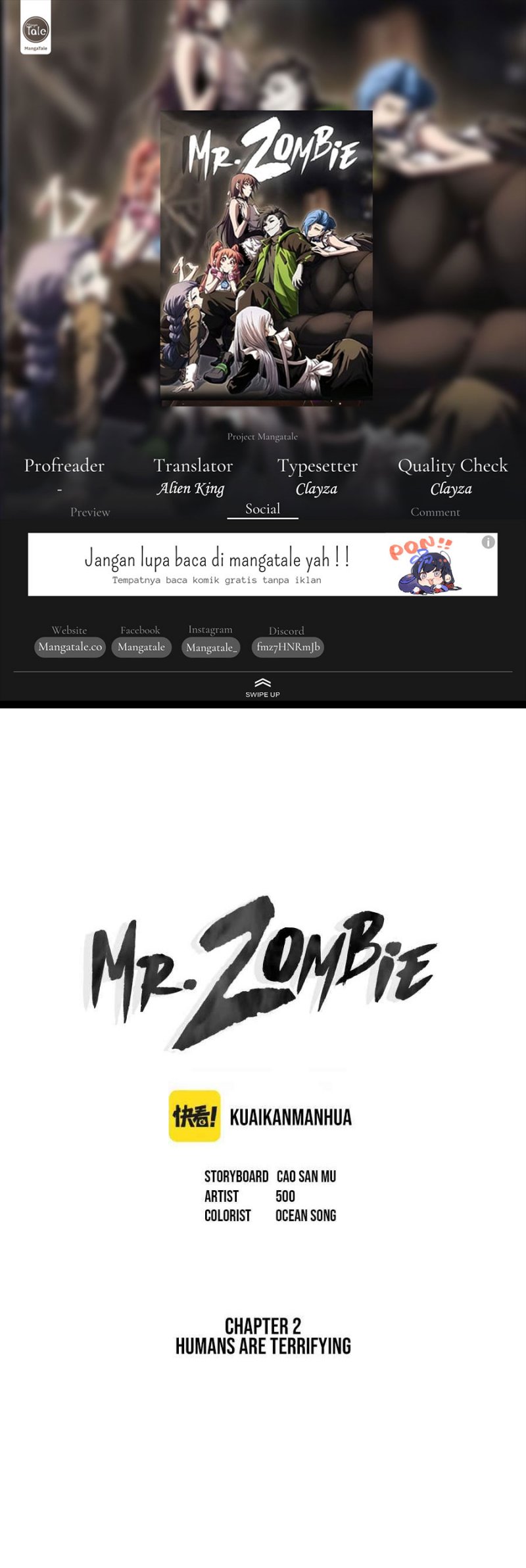 Komik Mr. Zombie - Chapter 02