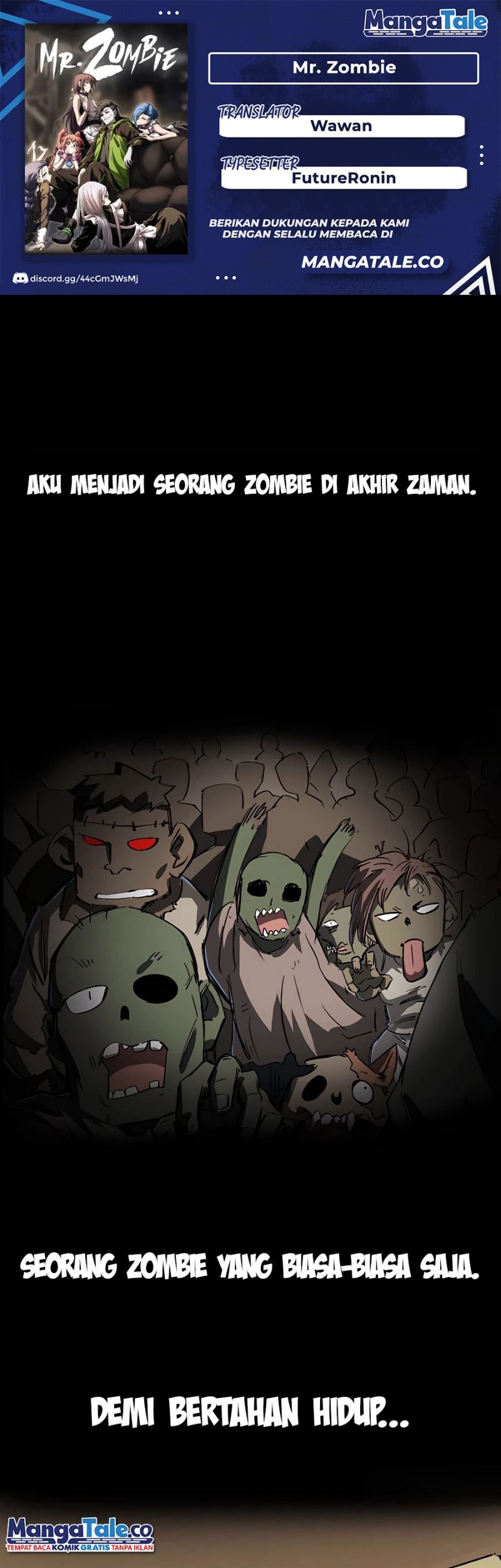 Komik Mr. Zombie - Chapter 00.1