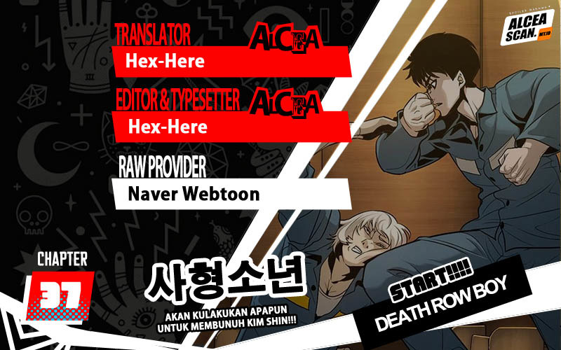 Komik Death Row Boy - Chapter 37