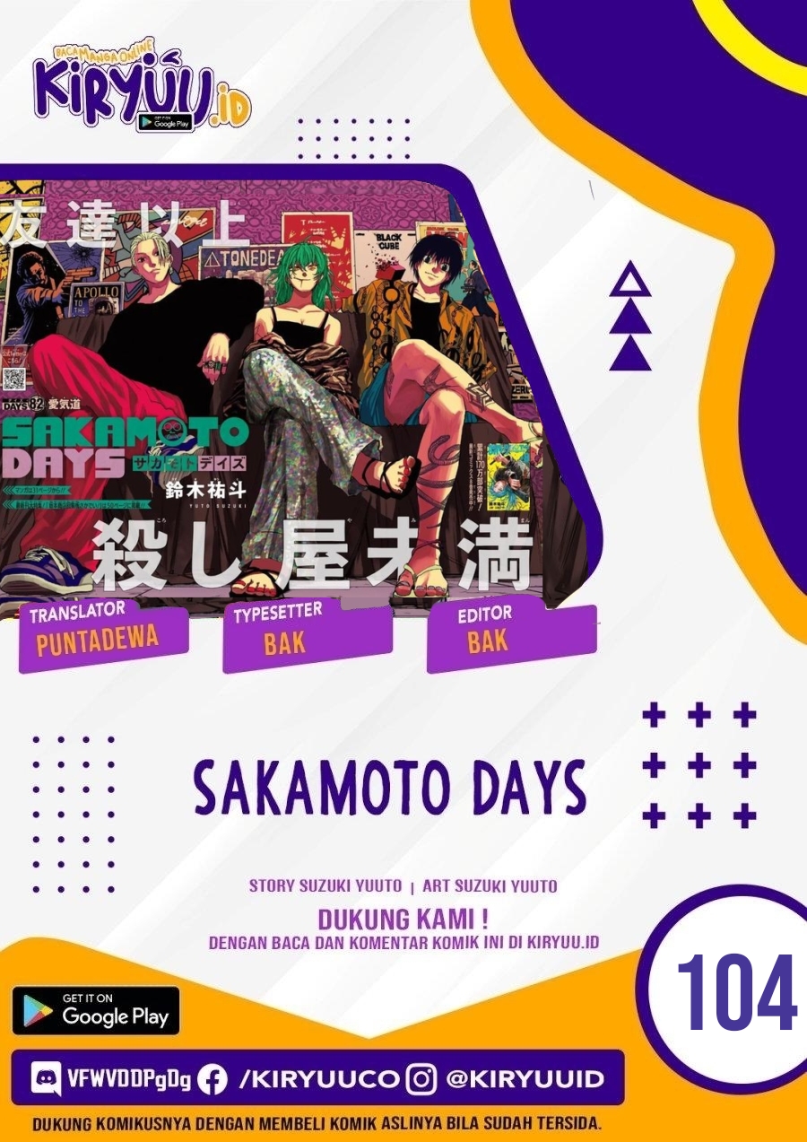 Komik Sakamoto Days - Chapter 104