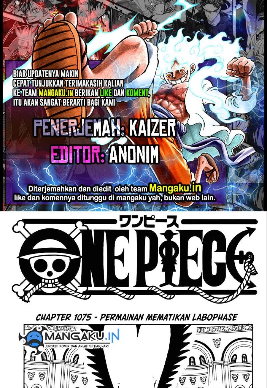 Komik One Piece - Chapter 1075