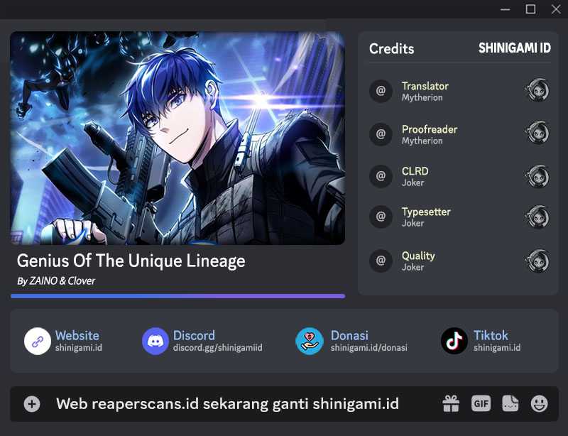 Komik Genius of the Unique Lineage - Chapter 35
