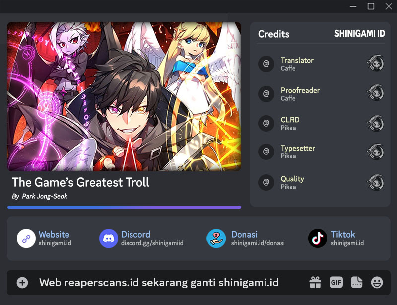 Komik The Game’s Top Troll - Chapter 23