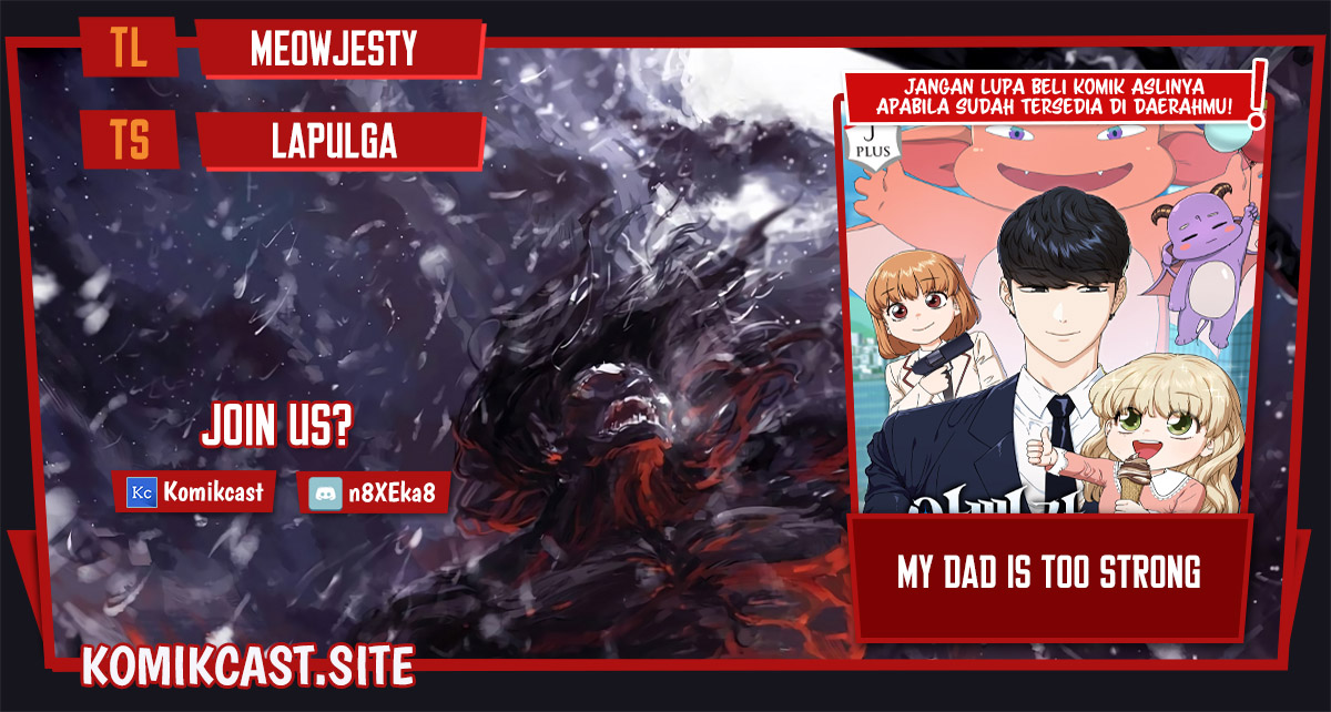 Komik My Dad Is Too Strong - Chapter 120
