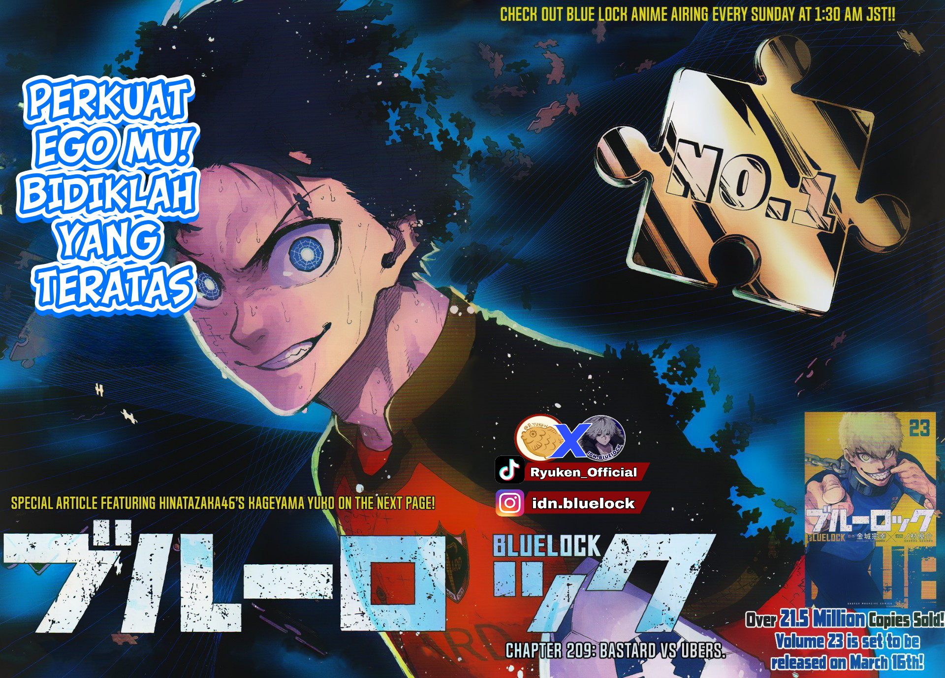 Baca Manga Blue Lock Chapter 209 Gambar 2