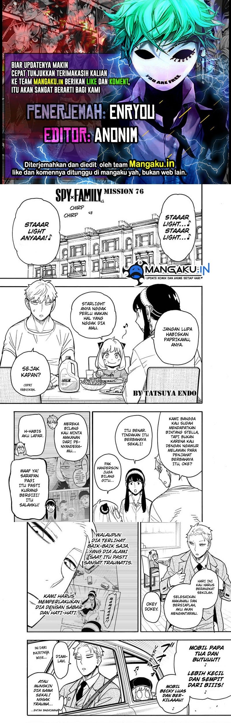 Komik Spy X Family - Chapter 76