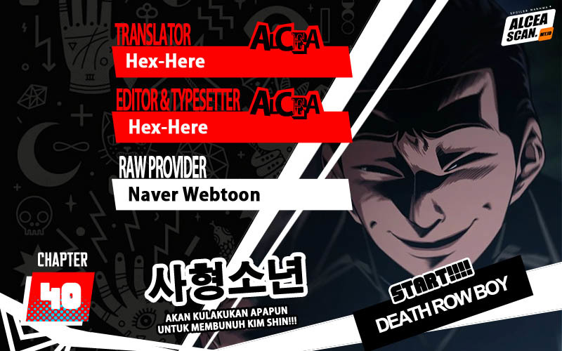 Komik Death Row Boy - Chapter 40