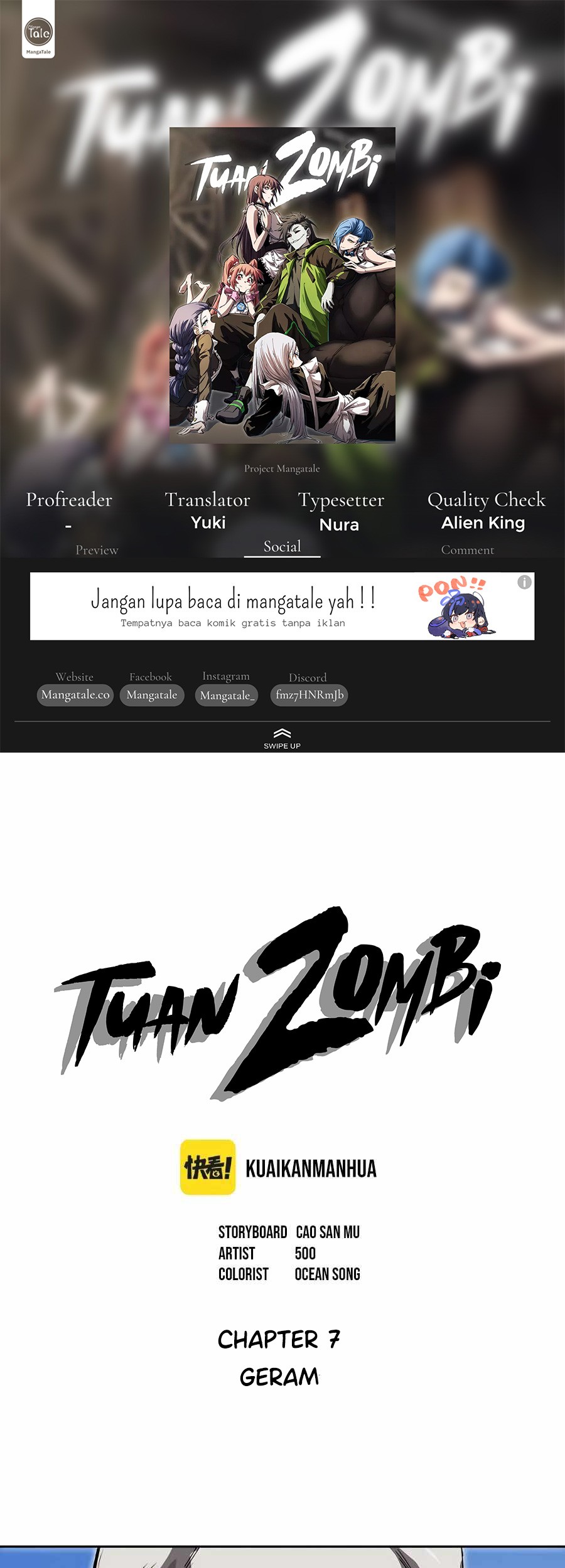 Komik Mr. Zombie - Chapter 07