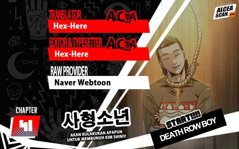 Komik Death Row Boy - Chapter 41