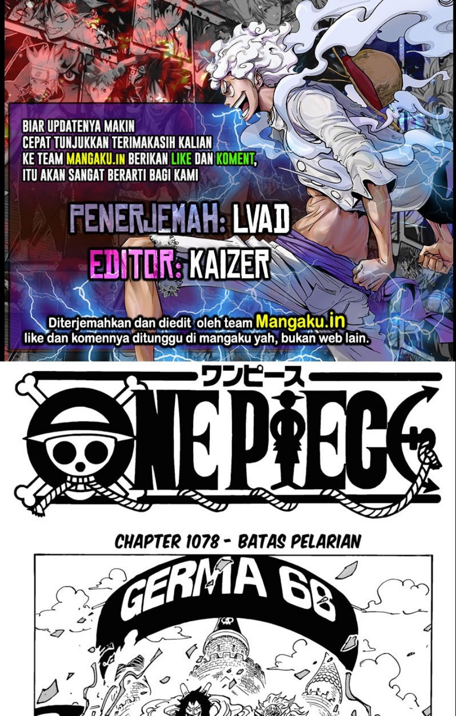 Komik One Piece - Chapter 1078