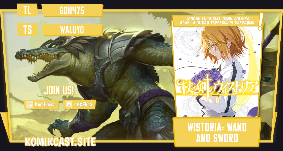 Komik Tsue to Tsurugi no Wistoria - Chapter 19
