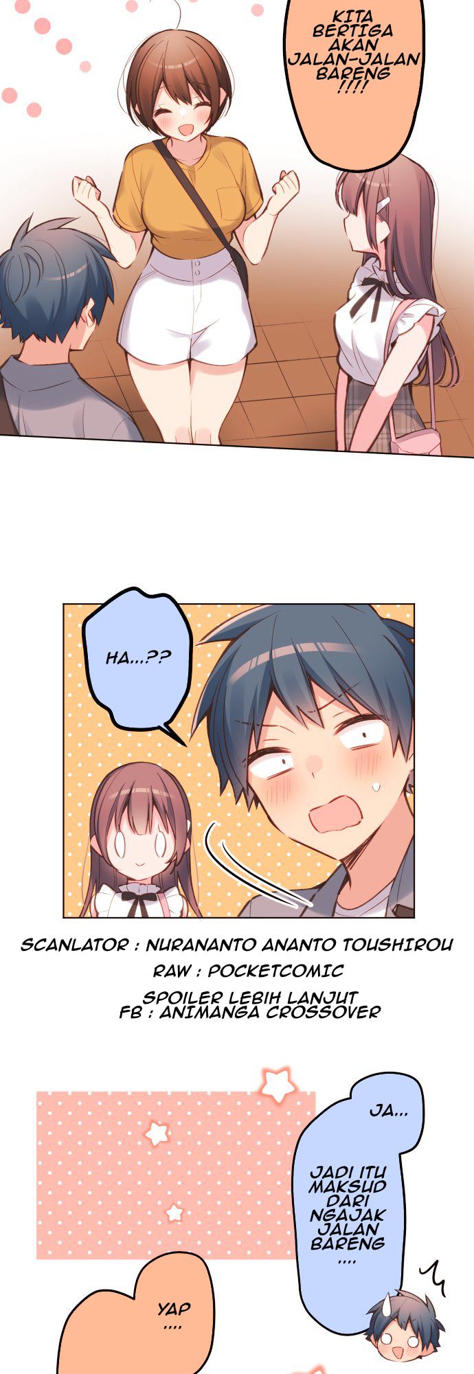 Waka-chan Is Flirty Again Chapter 26 Gambar 9