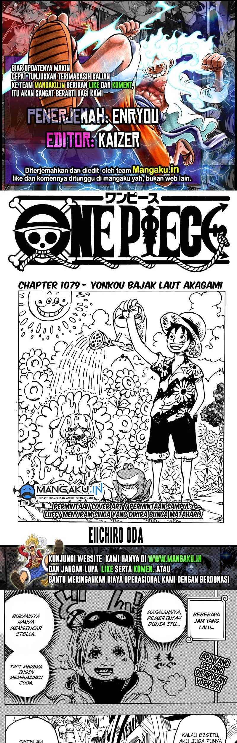 Komik One Piece - Chapter 1079