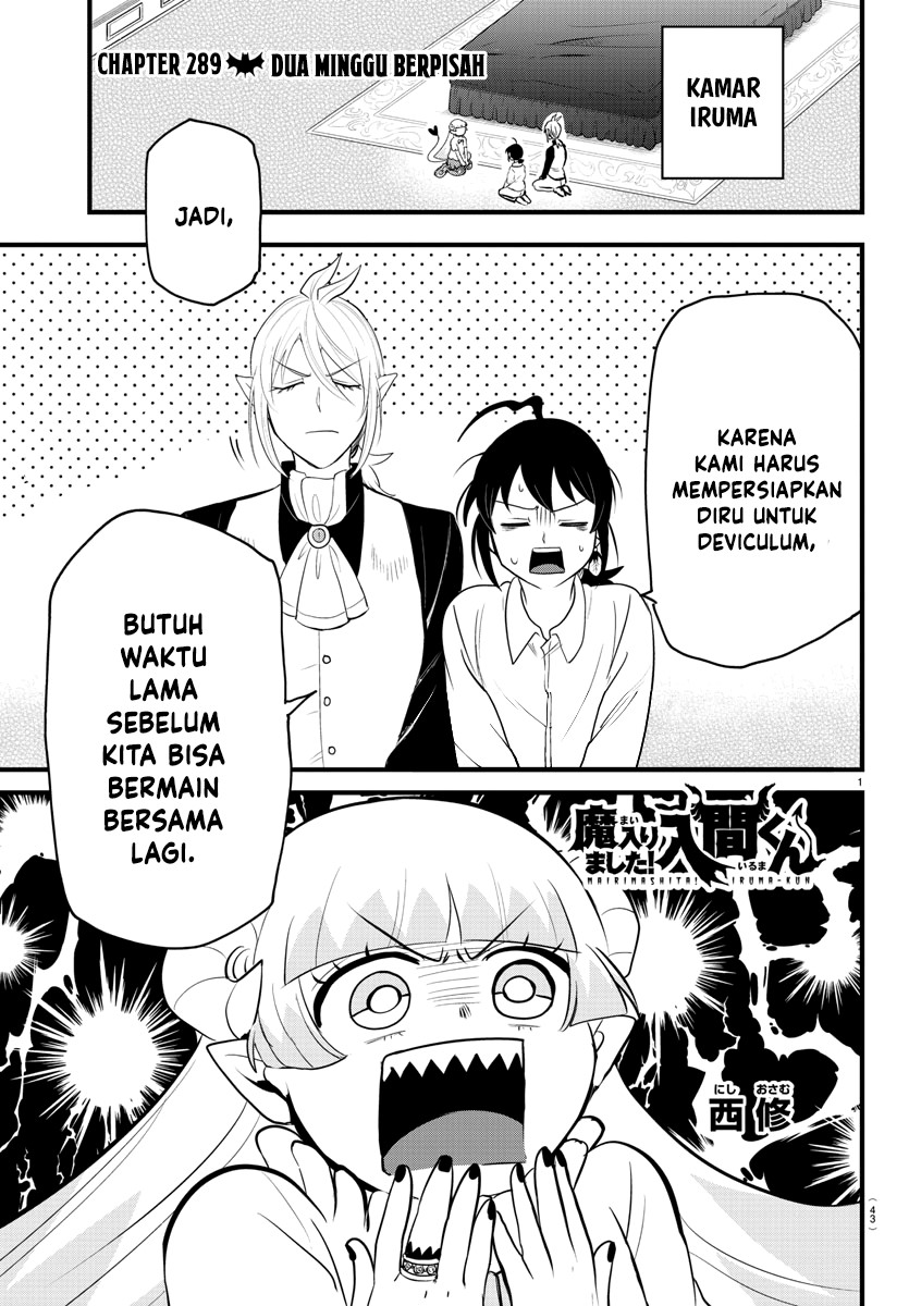 Baca Manga Mairimashita! Iruma-kun Chapter 289 Gambar 2