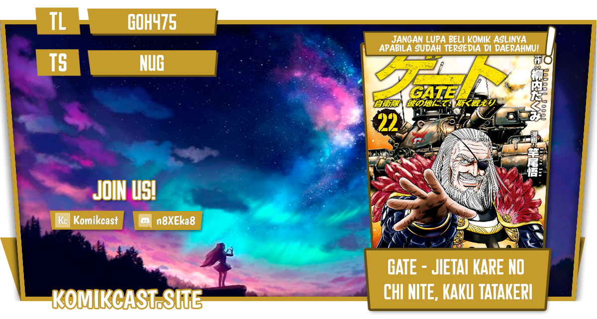 Komik Gate – Jietai Kare no Chi nite Kaku Tatakeri - Chapter 120