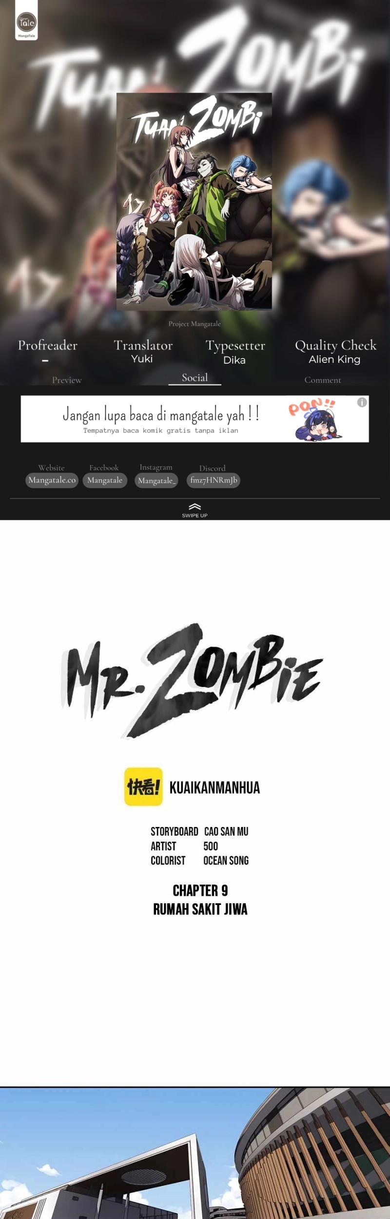 Komik Mr. Zombie - Chapter 09