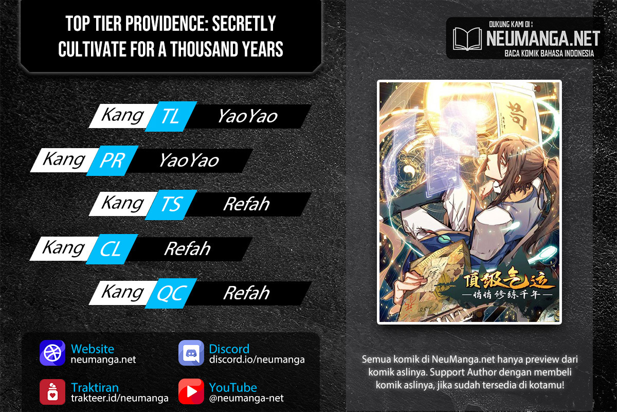 Komik Top Tier Providence: Secretly Cultivate for a Thousand Years - Chapter 58