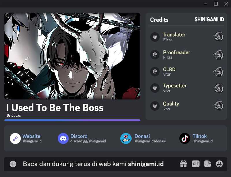 Komik I Used To Be The Boss - Chapter 24