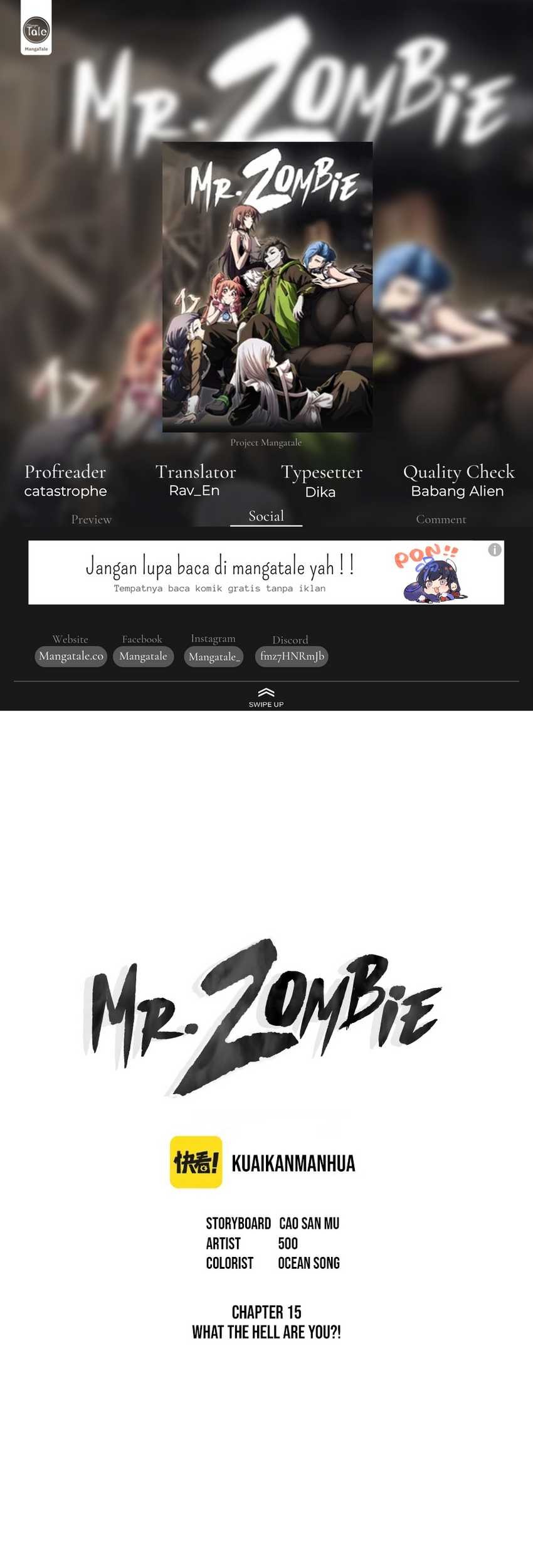 Komik Mr. Zombie - Chapter 15