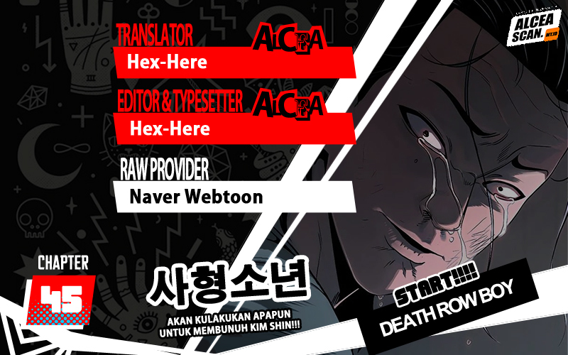 Komik Death Row Boy - Chapter 45