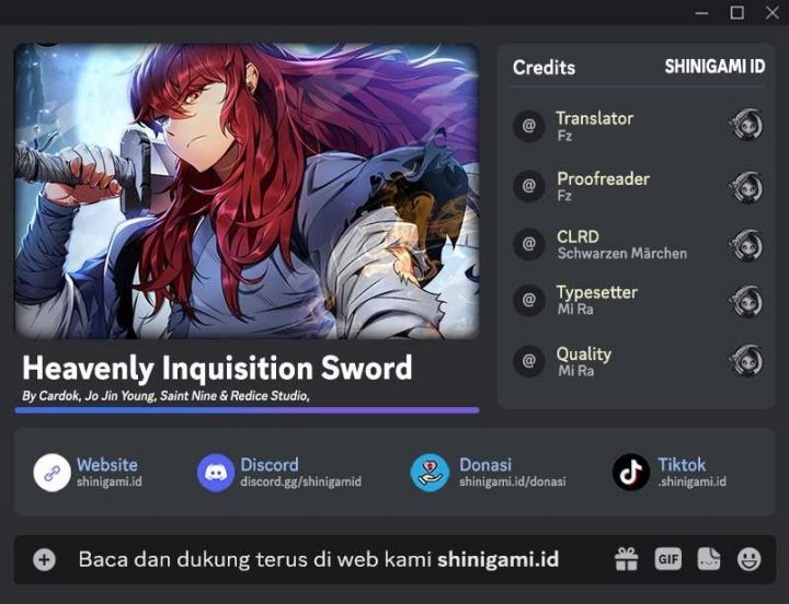 Komik Heavenly Inquisition Sword - Chapter 45