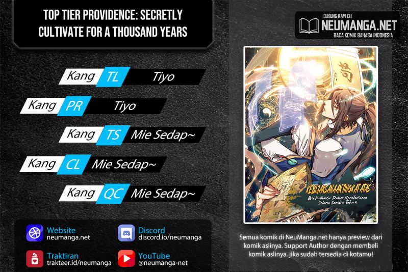 Komik Top Tier Providence: Secretly Cultivate for a Thousand Years - Chapter 67