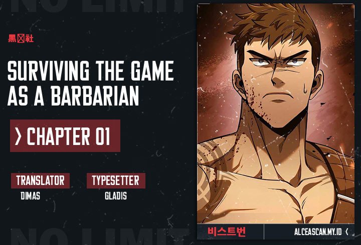 Komik Survive as a Barbarian in the Game - Chapter 01