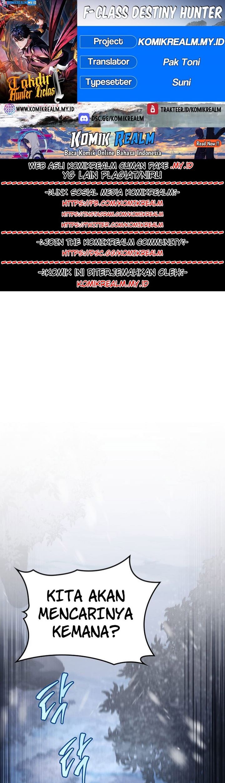 Komik F-Class Destiny Hunter - Chapter 15
