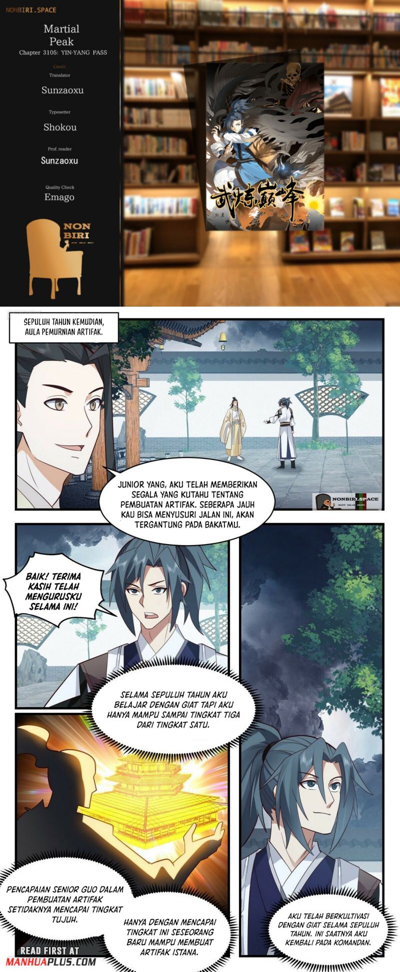 Komik Martial Peak Part 2 - Chapter 3105