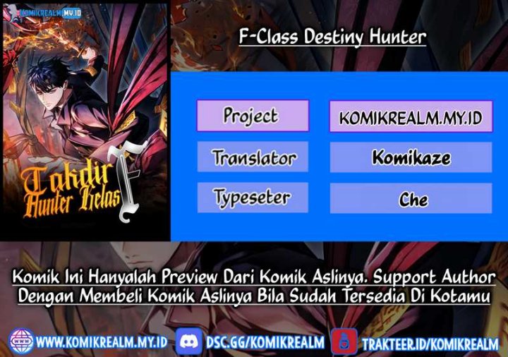 Komik F-Class Destiny Hunter - Chapter 16