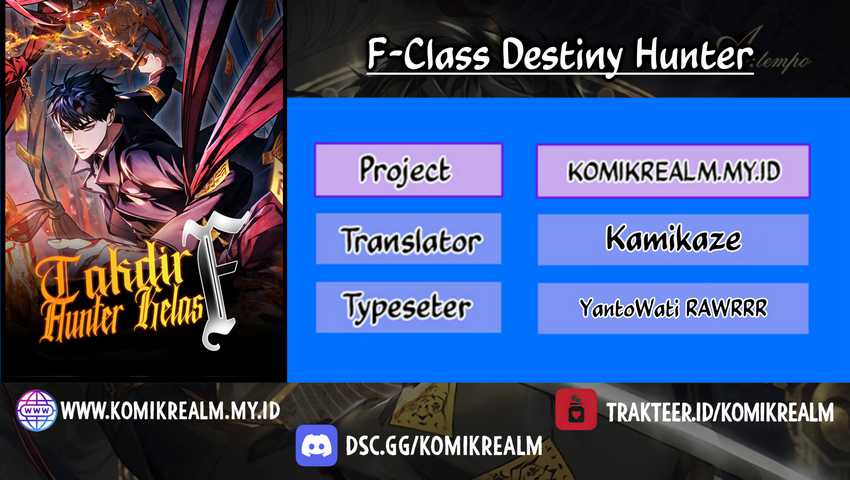 Komik F-Class Destiny Hunter - Chapter 20