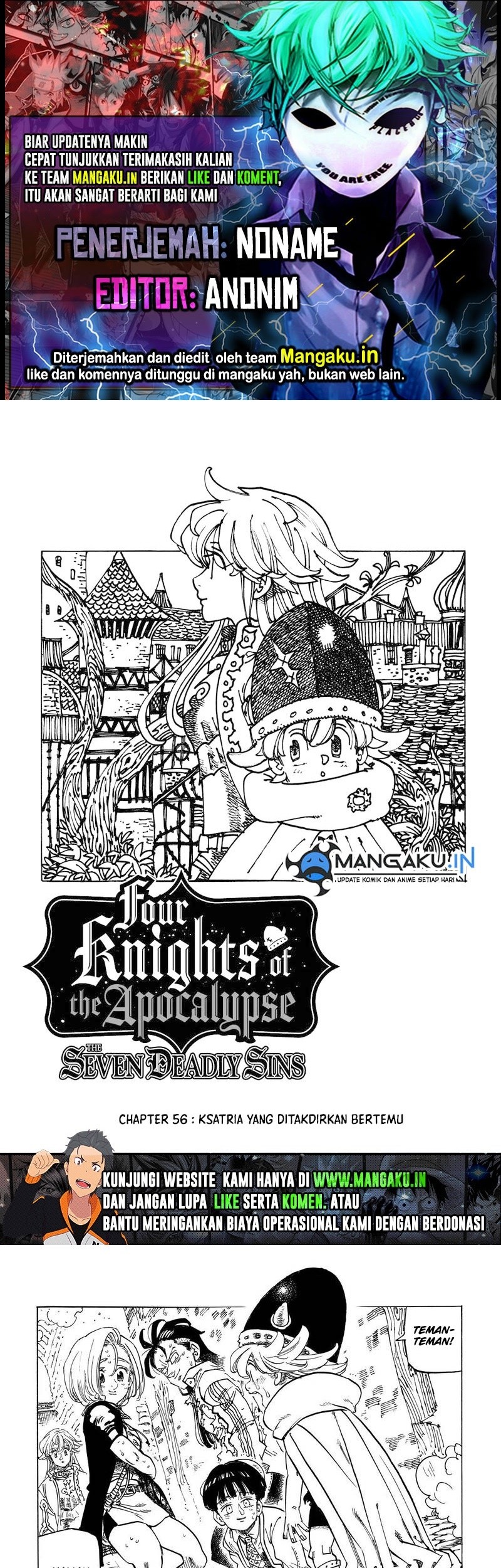 Komik Mokushiroku no Yonkishi - Chapter 56