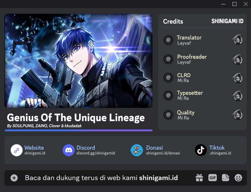 Komik Genius of the Unique Lineage - Chapter 44
