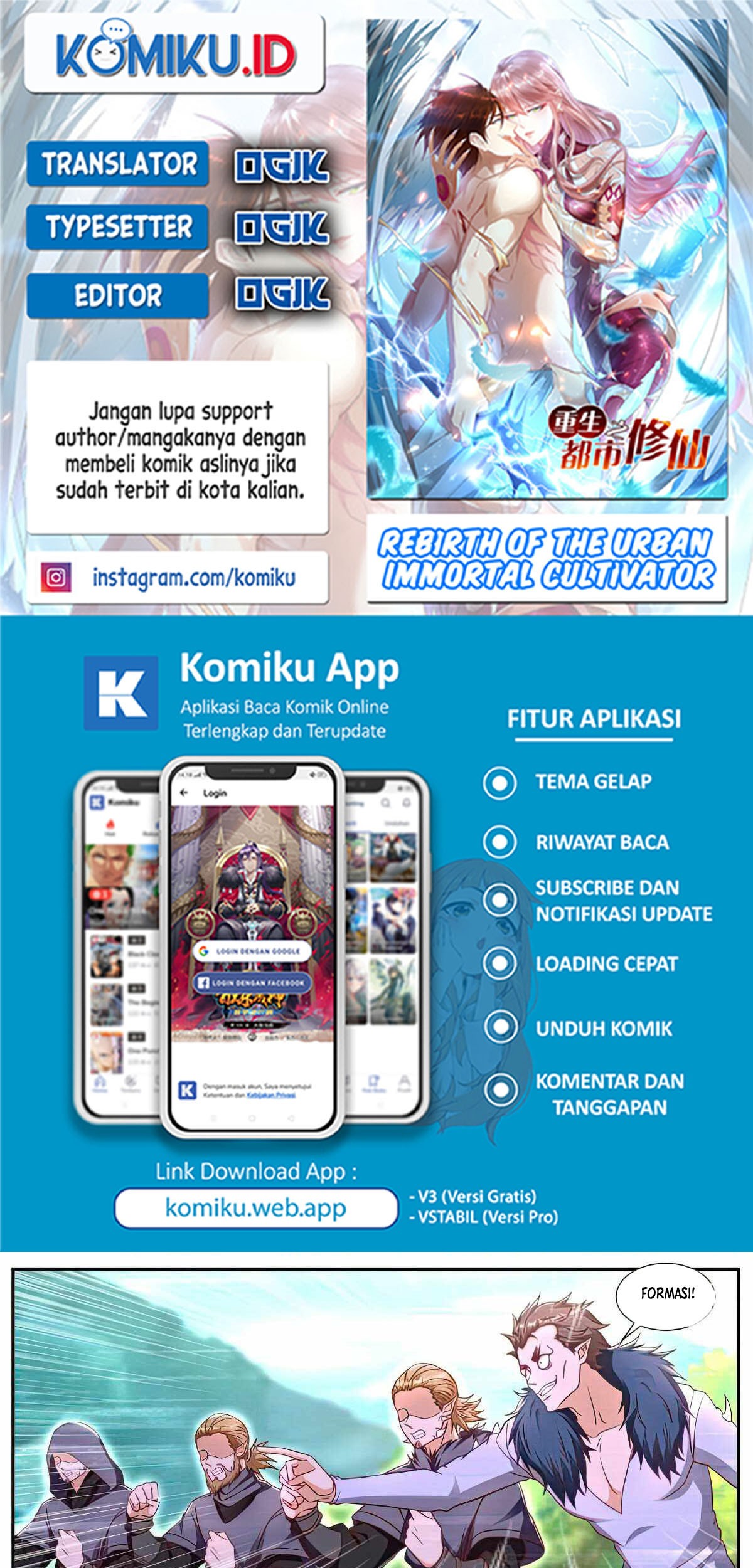 Komik Rebirth Of The Urban Immortal Cultivator - Chapter 885