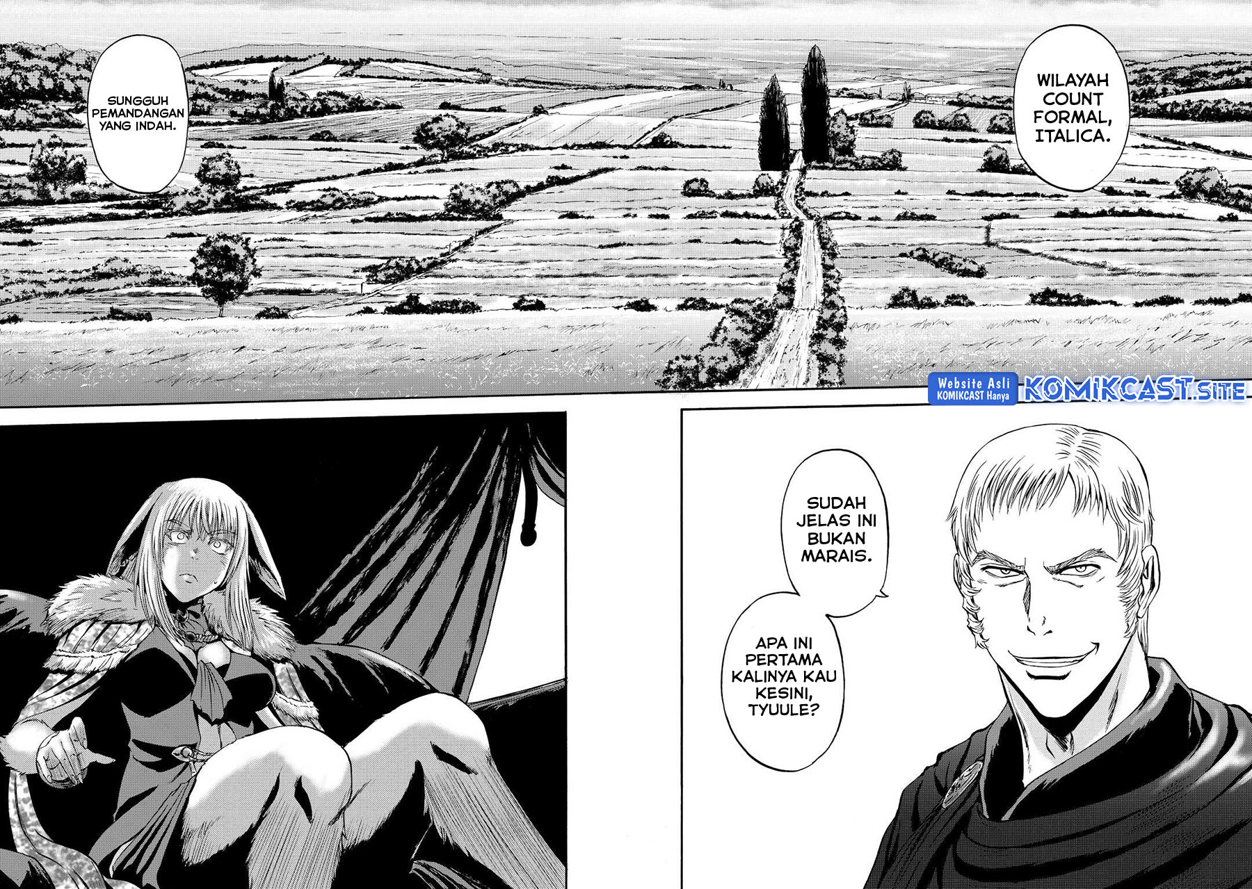 Gate – Jietai Kare no Chi nite Kaku Tatakeri Chapter 122 Gambar 3