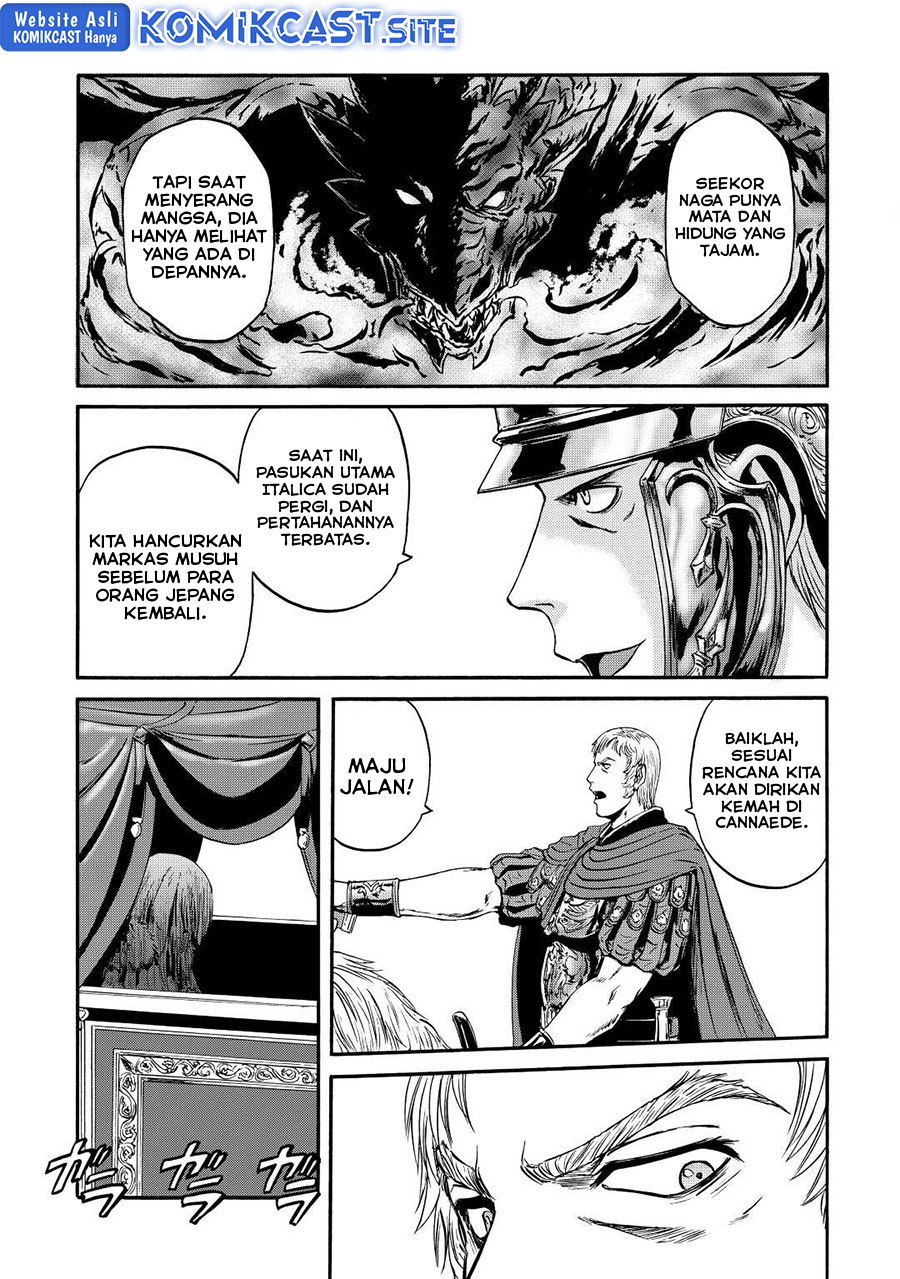 Gate – Jietai Kare no Chi nite Kaku Tatakeri Chapter 122 Gambar 5