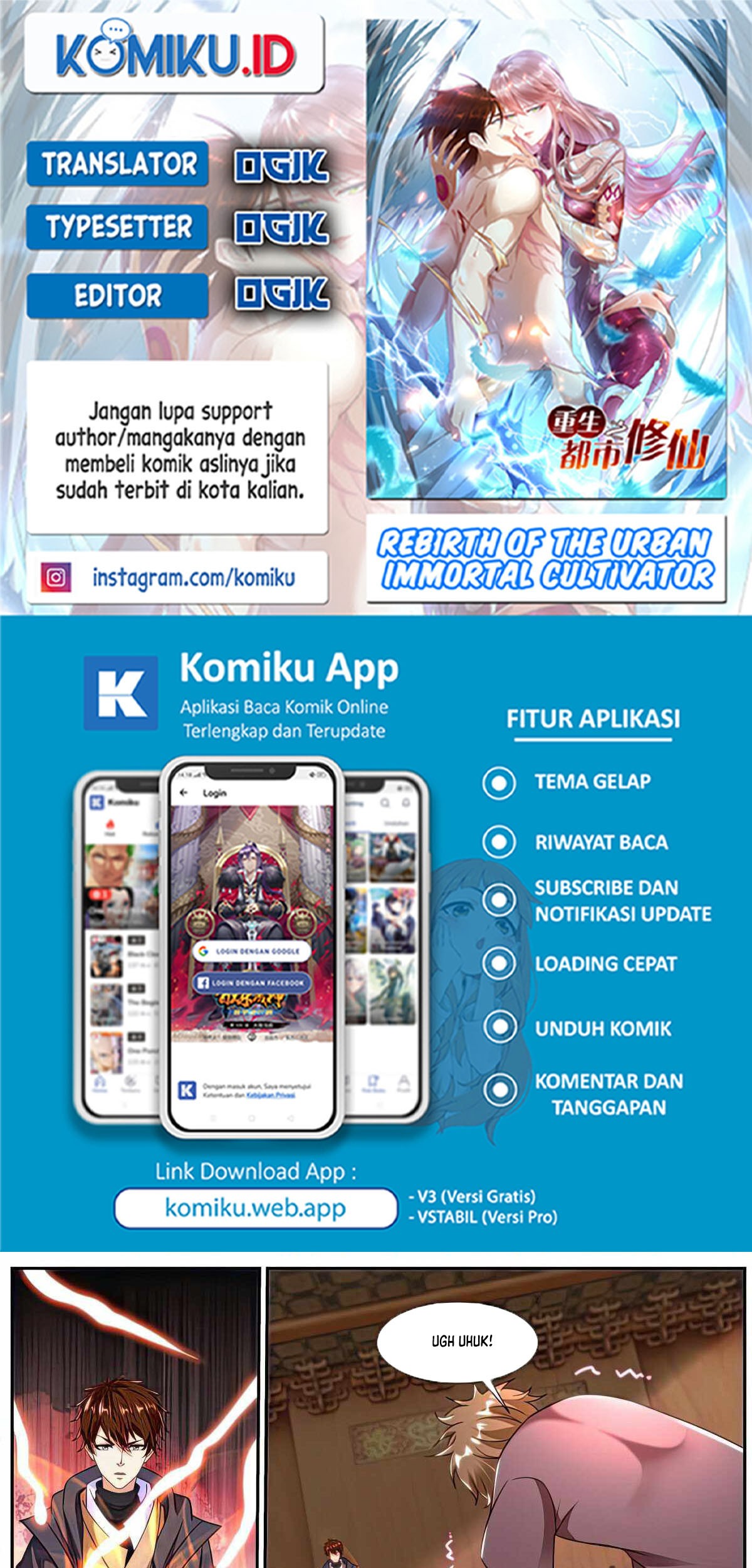 Komik Rebirth Of The Urban Immortal Cultivator - Chapter 890