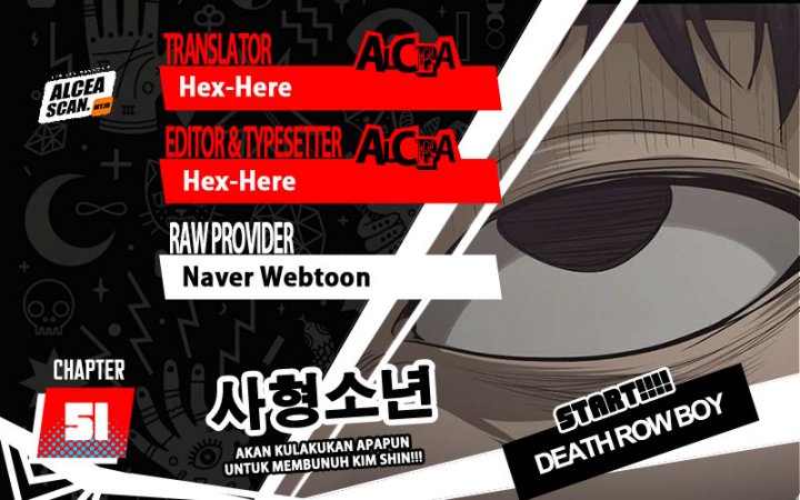 Komik Death Row Boy - Chapter 51